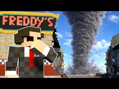 TORNADO DESTROYS FNAF PIZZERIA! (Teardown)