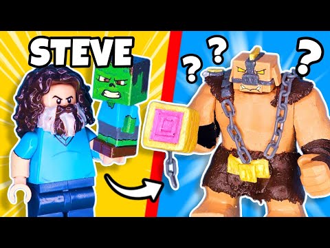 I made EVERY MINECRAFT MOVIE Character in LEGO...