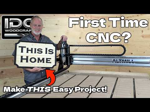 The Beginners First CNC Router Project - No Experience Needed!