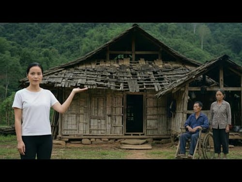 Young Woman Helps a Poor Couple Renovate an Old House into a Wonderful Home