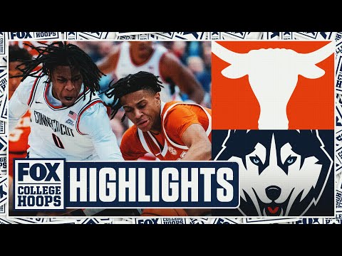Texas Longhorns vs. No. 5 UConn Huskies Highlights ๐ FOX College Hoops