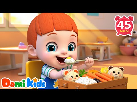 幼兒園的午餐 🍱👶 | 寶寶飲食習慣培養 | 幼兒健康啟蒙 | 趣味親子故事 | 幼兒生活認知 | 寶貝多米