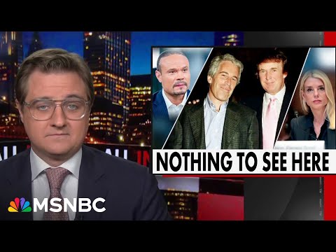 Trump is ‘desperate’ for people to stop talking about Epstein, says Hayes