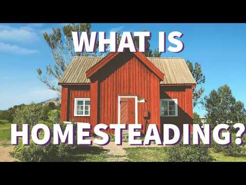 What is Homesteading?