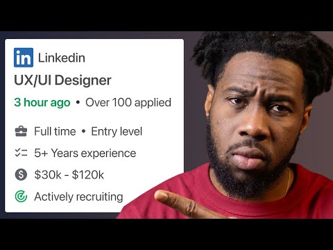 Why you can’t find a UX design Job.
