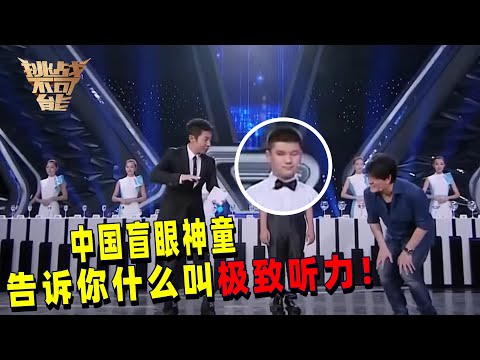 失明少年是音感天才 挑战听音辨杯 惊呆资深音乐人周华健!丨挑战不可能 Impossible Challenge