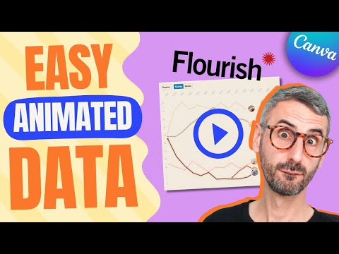 Bring Your Data to Life with Flourish + Canva (Animated Charts)