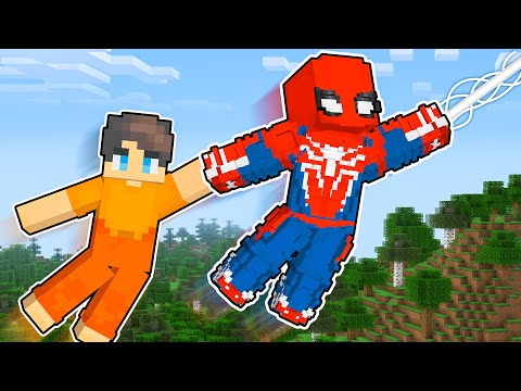 Minecraft SUPERHEROES MOD! (EPIC HEROES & VILLAINS WITH POWERS!)