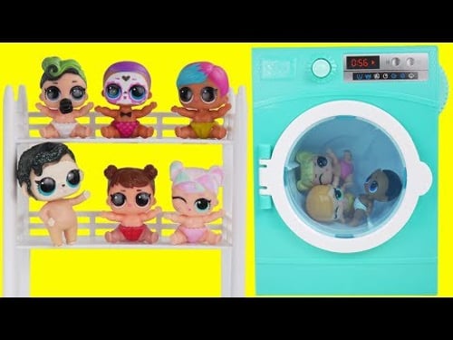 LOL Surprise Dolls Lils Wave 2 with Lil Brothers and Barbie | Toy Egg Videos