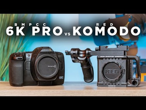 Red Komodo vs Blackmagic Pocket Cinema Camera 6k Pro