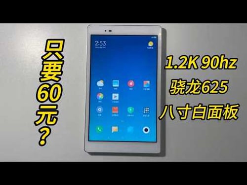 60元捡漏八寸平板,还能有高刷?
