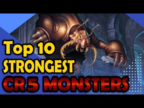 Top 10 Strongest CR5 Monsters in DnD 5e