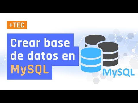 Creating a MySQL database using graphical mode | Video tutorial