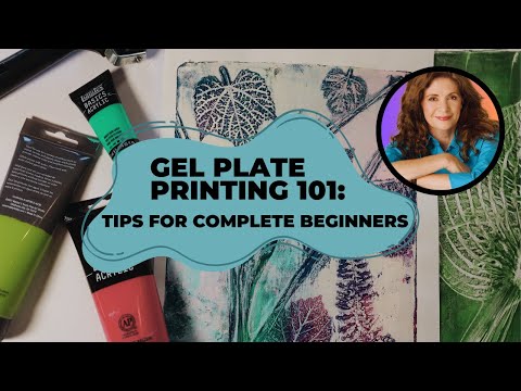 Gel Plate Printing 101: Complete Tutorial for Beginners