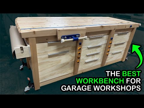The Ultimate DIY Workbench - made with 2x4s