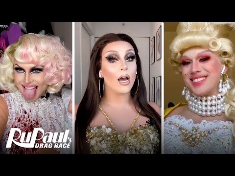 Jan, Cheryl & Lemon’s Three-Way Diva Makeup Tutorial | RuPaul’s Drag Race