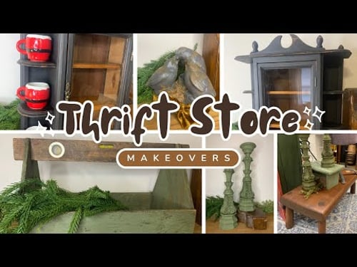 From the To Do Pile to the ‘Ta-Da!’ pile- Thrift Store Makeovers