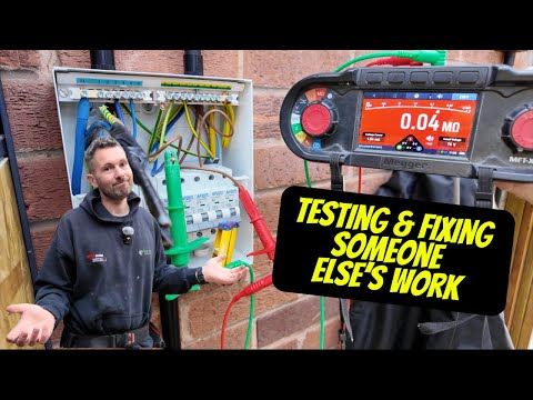 Testing & Fixing Horrible Electrician's Work