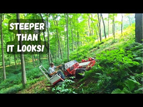 Cleaning Up the Farm, Pushing a Ventrac to its limits! (4x4, Diesel, BEAST!)