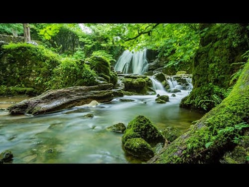 3 Hours of Nature Scenery& Relaxing Piano Music for sleep, study, meditation, yoga and Stress Relief