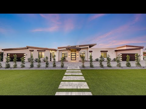 TOUR A $5M Scottsdale New Construction Luxury Home | Scottsdale Real Estate | Strietzel Brothers