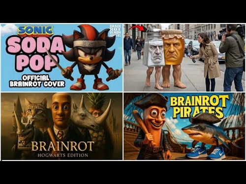 Tiles Hop MEME MADNESS with Sonic Soda Pop & Brainrot