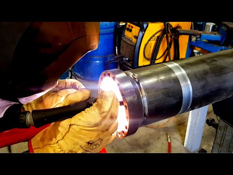 Machining & Welding Road Milling Machine Hydraulic Cylinder barrel | TIG & MIG