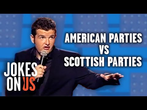 Kevin Bridges On The Difference Between American And Scottish Parties | Jokes On Us