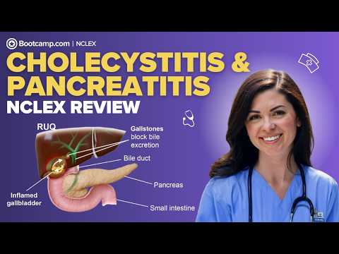 Cholecystitis & Pancreatitis NCLEX Review | Symptoms, Treatment & Pathophysiology