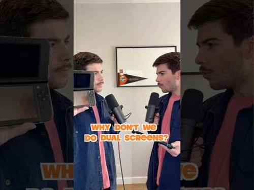 Why doesn’t Nintendo do dual screens anymore? (Idk either) #nintendods #nintendo #retrogaming #3ds