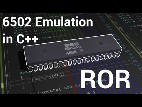 Emulating a CPU in C++ #30 (6502) - Rotate Right