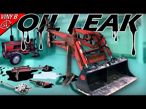 The Ultimate Front Loader Rebuild: Oil Leak Edition