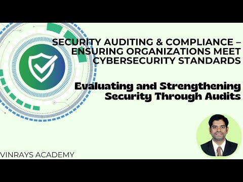 Security Auditing & Compliance – Ensuring Organizations Meet Cybersecurity Standards