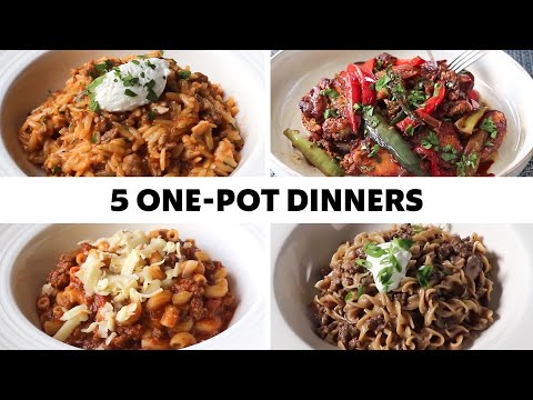 5 One-Pot Dinner Recipes | Food Wishes