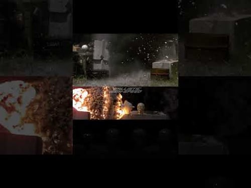 Shaped Charge vs Ballistic Heads!