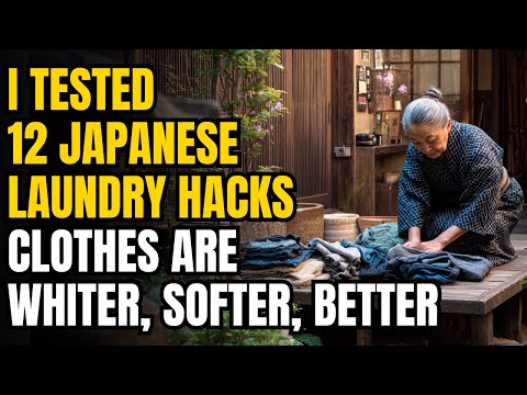 I Tested 12 Japanese Laundry Hacks — WHITER, SOFTER, BETTER