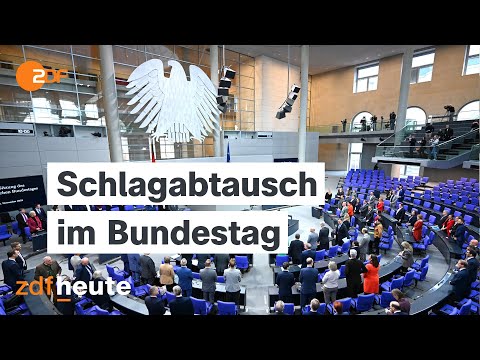 Generaldebatte zum Haushalt - u.a. mit Bundeskanzler Merz | ZDFheute im Parlament