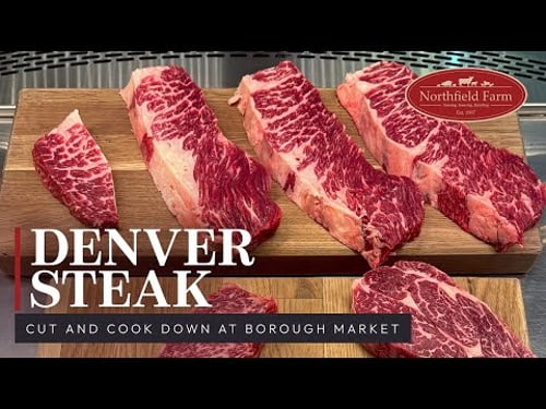Cut and Cook: Wagyu Denver steak butchery down at Londons Borough Market