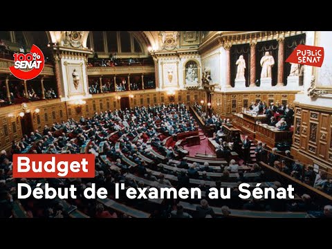 Début de l’examen du budget au Sénat