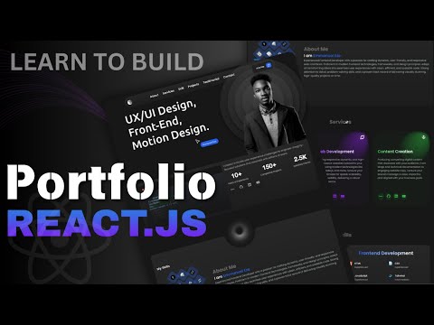 React.js Portfolio Tutorial: Build a Sleek, Animated Website from Scratch