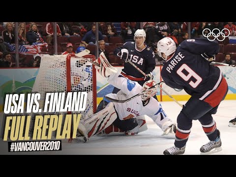 FULL Replay: United States vs. Finland | Men's Ice Hockey | Vancouver 2010