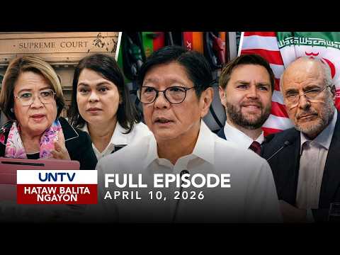 UNTV: Hataw Balita Ngayon | April 10, 2026