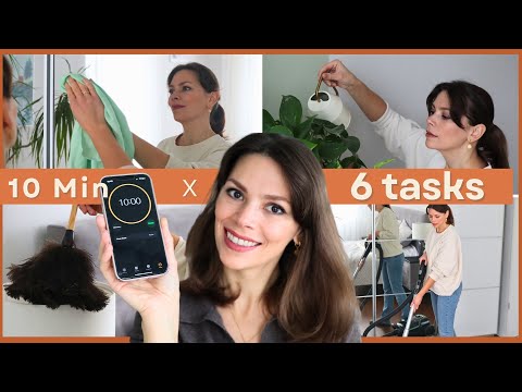 FlyLady Weekly Cleaning for Beginners (03) | Home Blessing Hour Explained - Tidy Home in 1 Hour