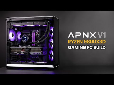 High Performance Gaming PC Build | APNX V1 | Ryzen 9800X3D | RTX 4080 Super | X870E