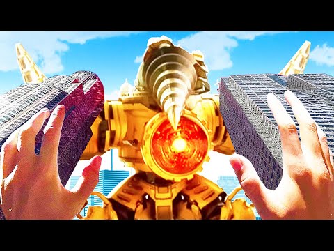 THIS GAME LETS YOU *PLAY* AS THE TITAN DRILLMAN