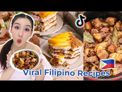 I Tried Viral Filipino TikTok Recipesπ΅π *OMG*