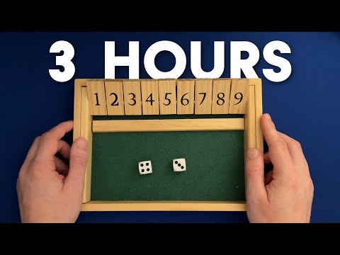 ASMR | 3 HOURS OF SHUT THE BOX