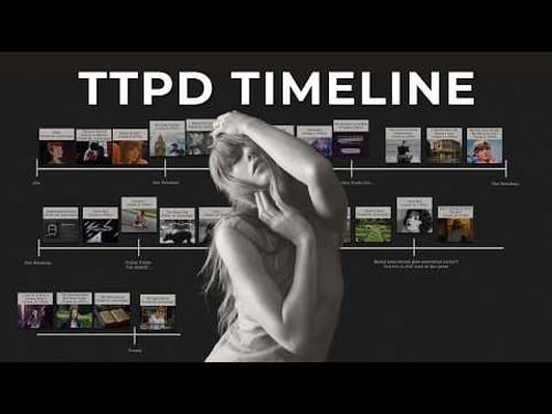 I put the entirety of TTPD in chronological order