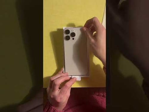 iPhone 14 Pro Max unboxing