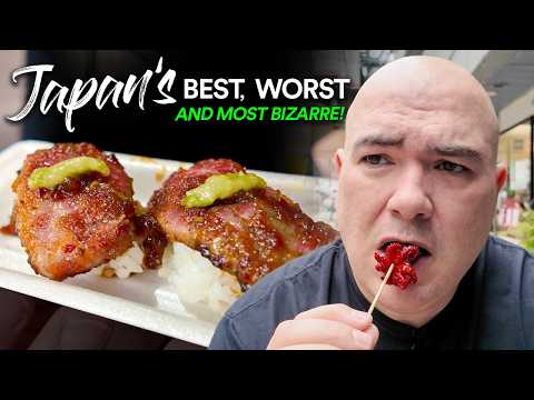 Trying Japan's most INSANE Foods with my SON!